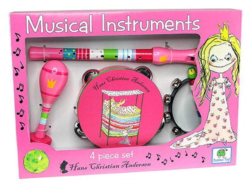 Hans Christian Andersen. Set de instrumentos musicales: portada