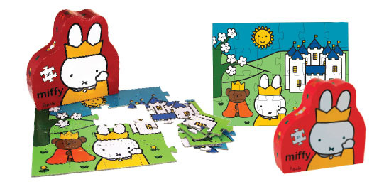 Puzzle El castillo de Miffy: portada