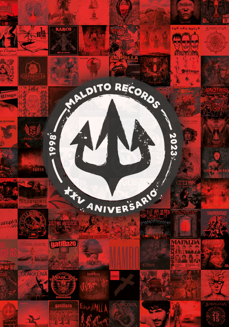 25 años de Maldito Records, 1989-2023: portada