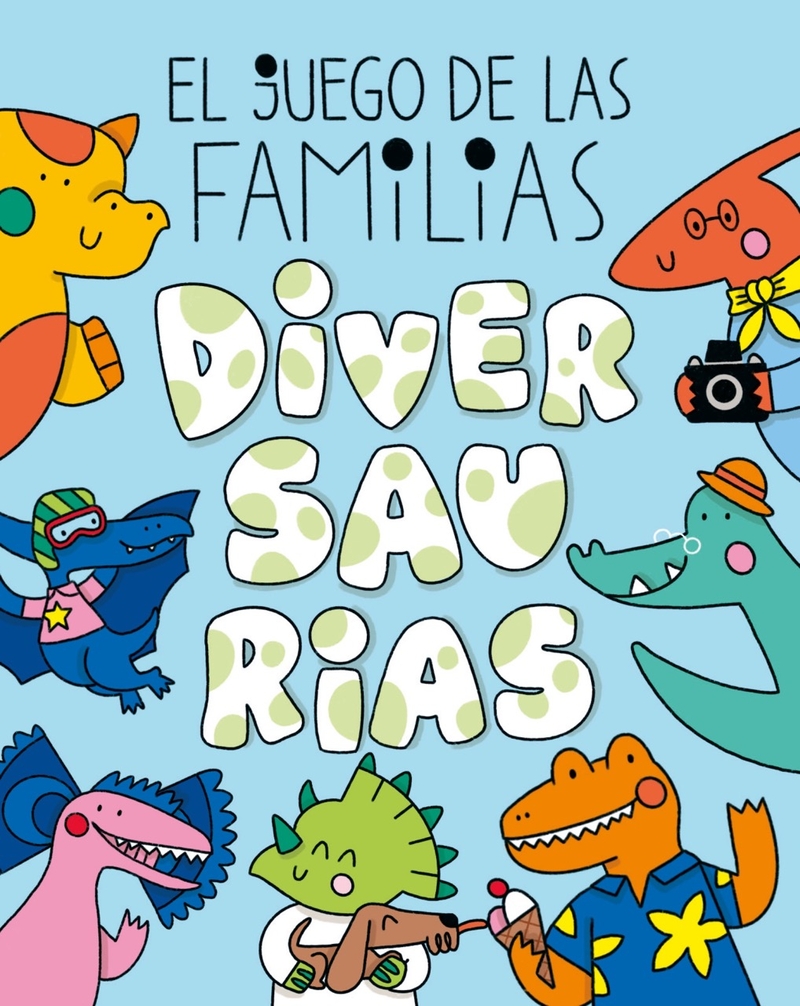 El juego de las familias diversaurias: portada