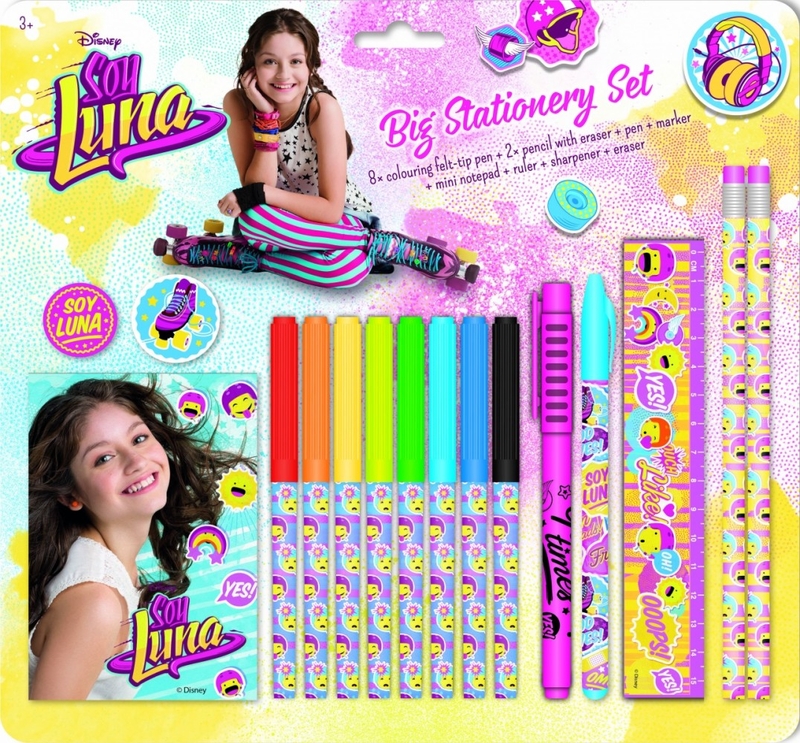 Big stationery set Soy Luna: portada