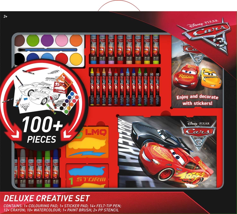 Mega set creativo de Cars 3: portada