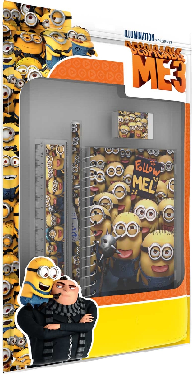 Minions / Divertido pack para dibujar y tomar notas: portada