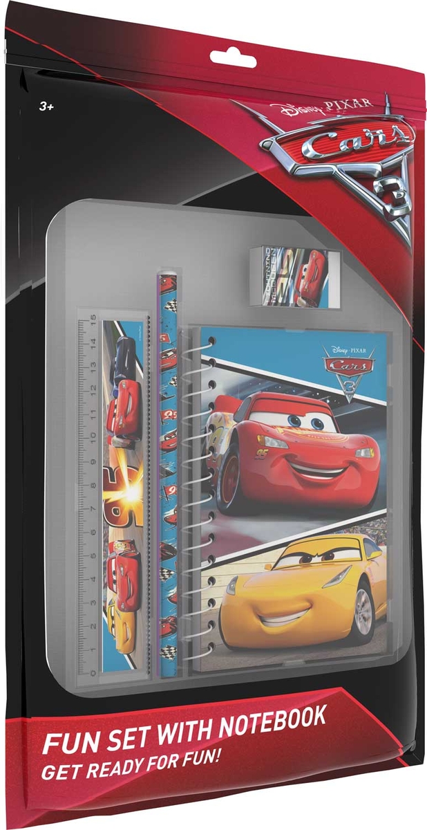 Cars 3 / Divertido pack para dibujar y tomar notas: portada