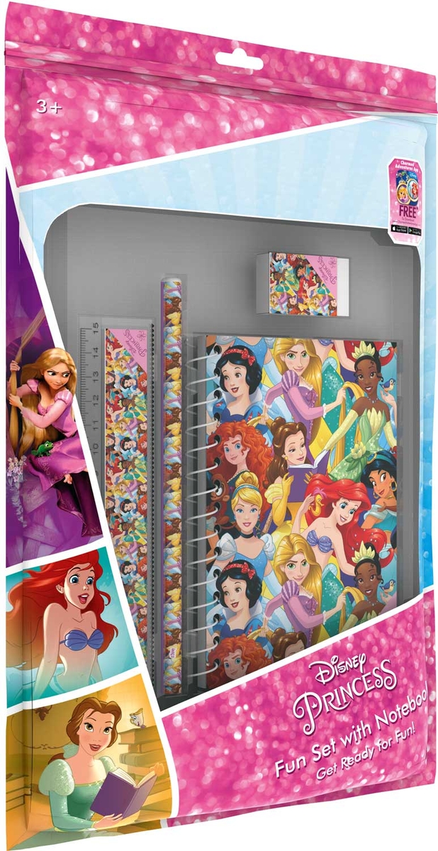 Disney Princess / Divertido pack  para dibujar y tomar notas: portada