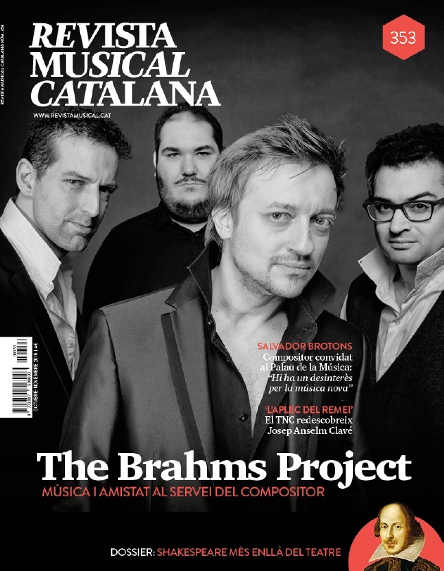 REVISTA MUSICAL CATALANA - 353: portada