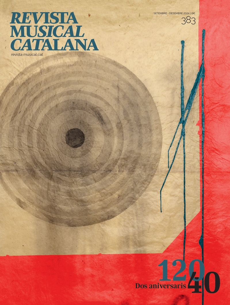 REVISTA MUSICAL CATALANA 383- CAT: portada