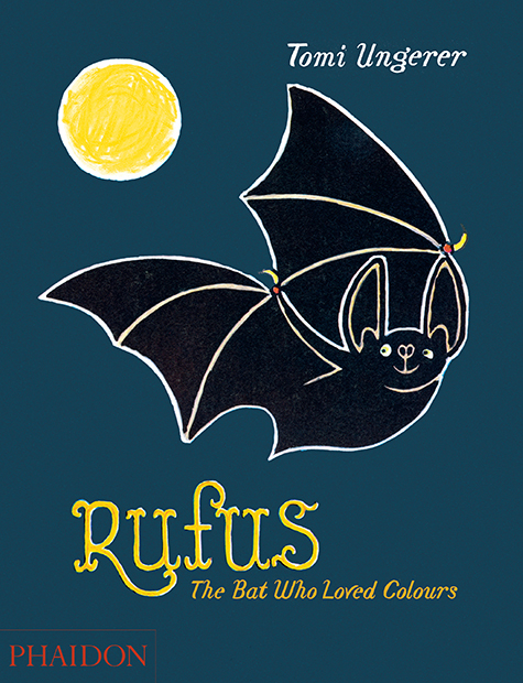 RUFUS THE BAT WHO LOVED COLOURS: portada