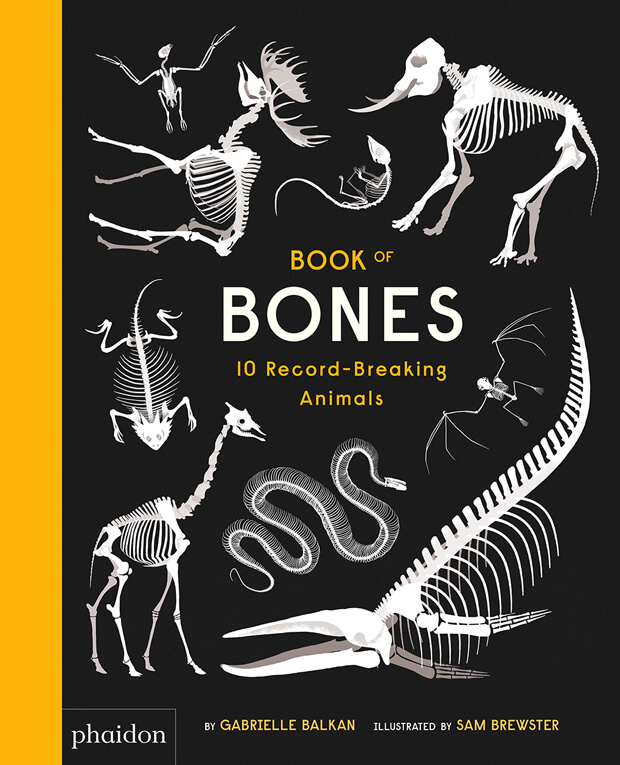 BOOK OF BONES, 10 RECORD-BREAKING ANIMALS: portada