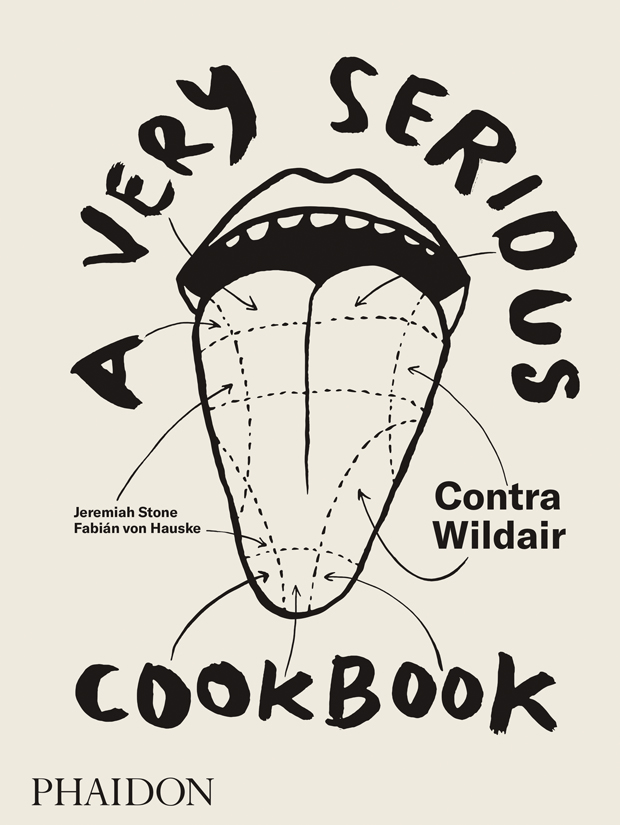 A VERY SERIOUS COOKBOOK: portada