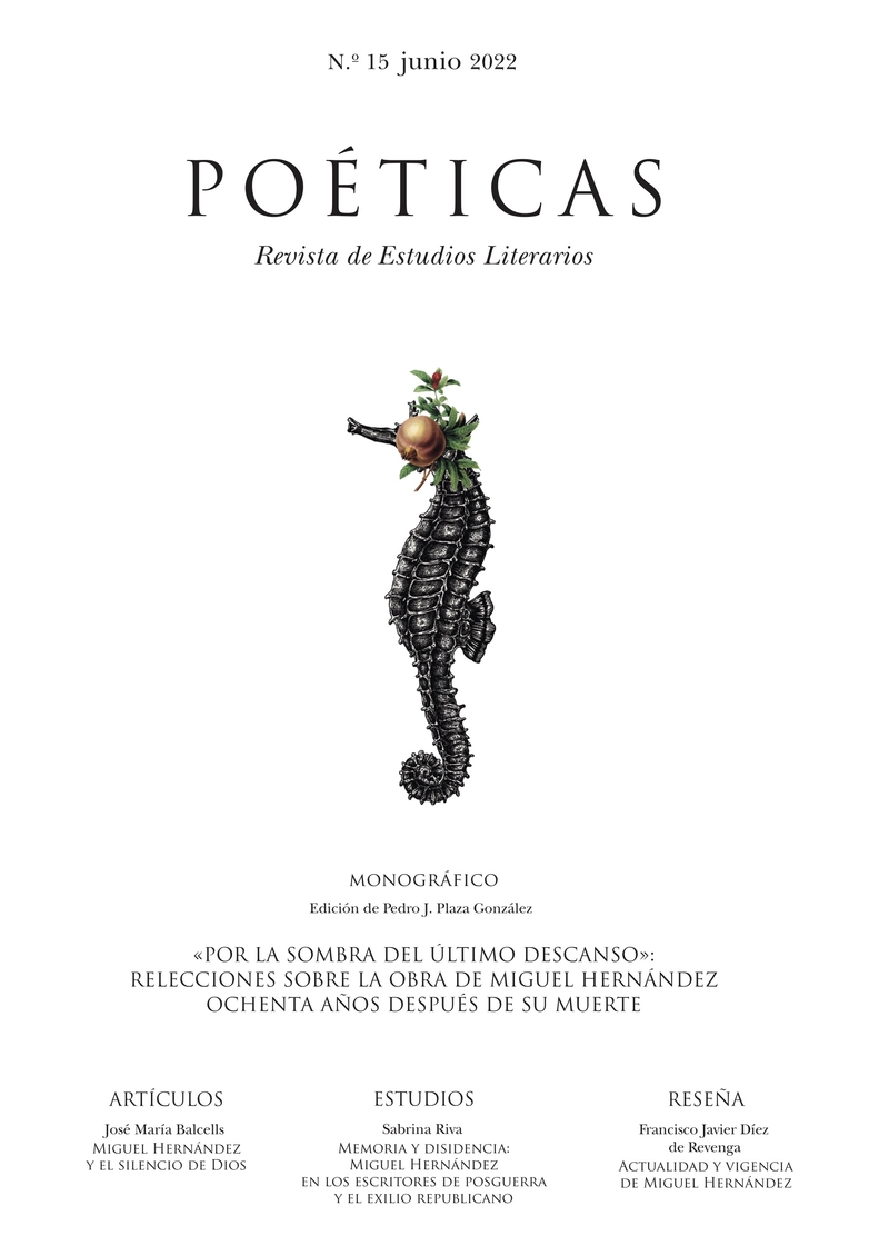REVISTA POÉTICAS 15: portada