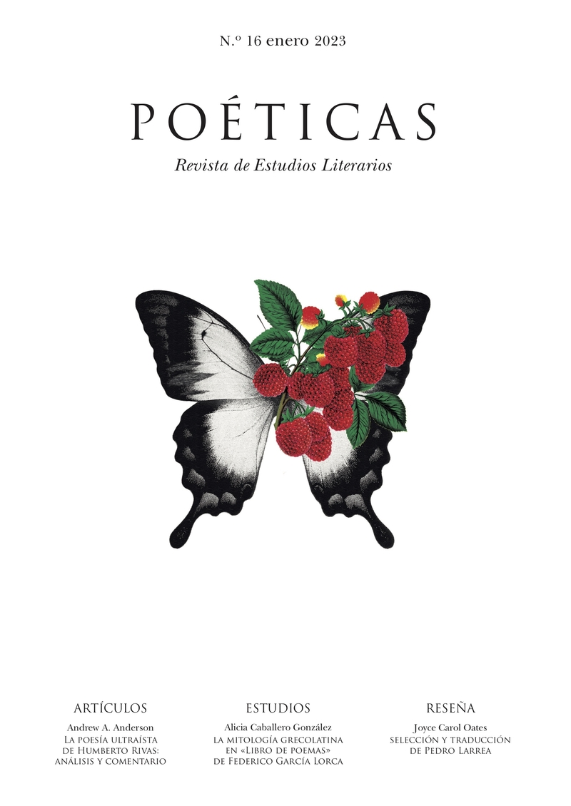 REVISTA POÉTICAS 16: portada