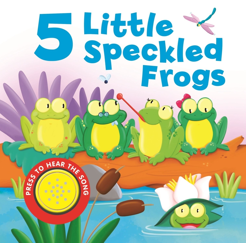 5 Little Speckled Frogs: portada