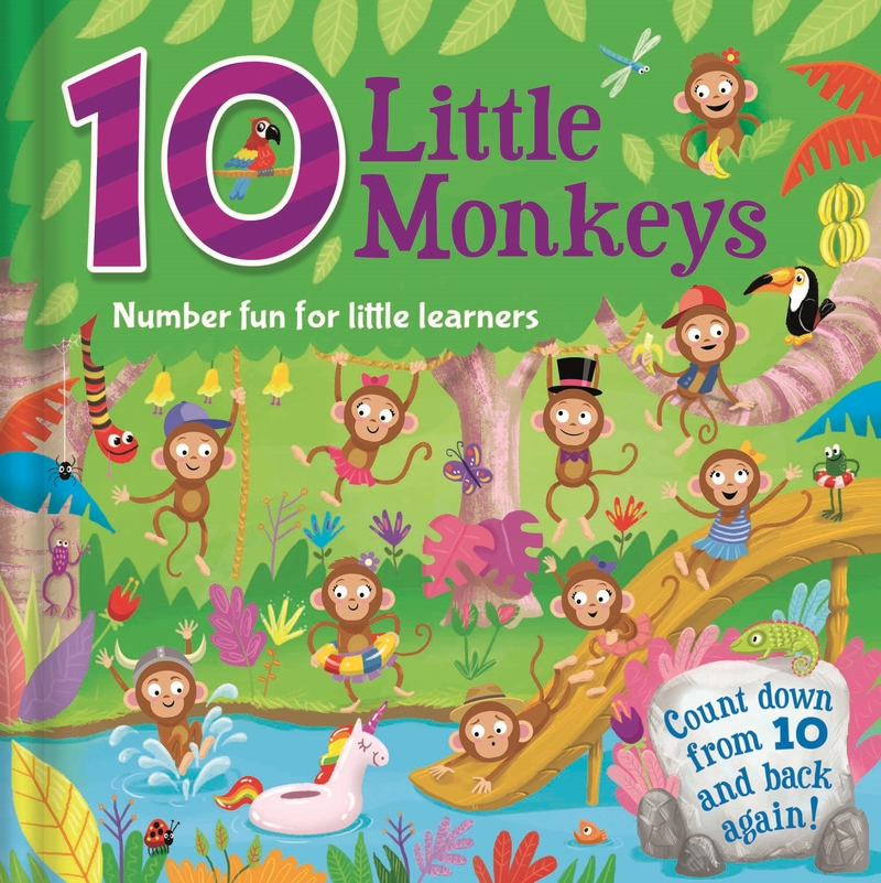 10 Little Monkeys: portada