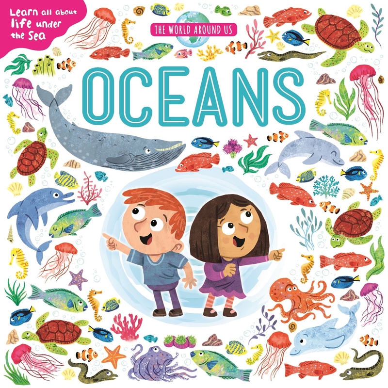 The World Around Us: Oceans: portada