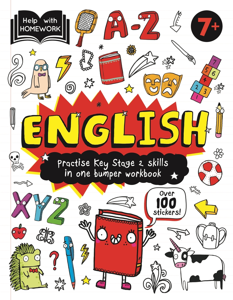 Help With Homework Deluxe: 7+ English: portada