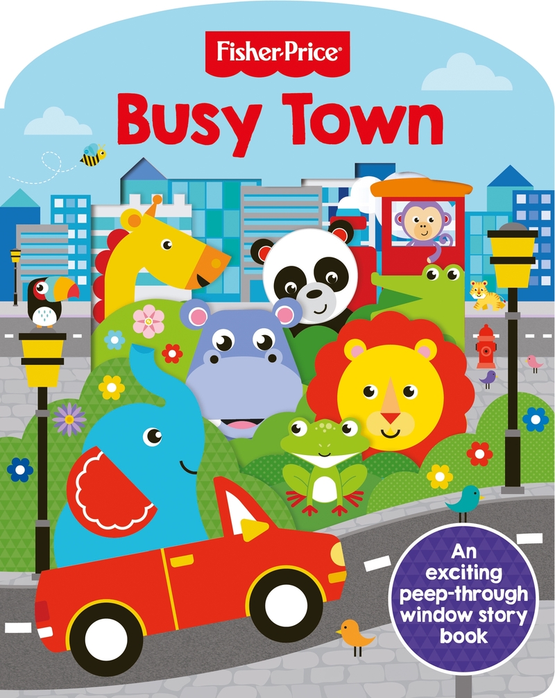 Fisher Price: Busy Town: portada