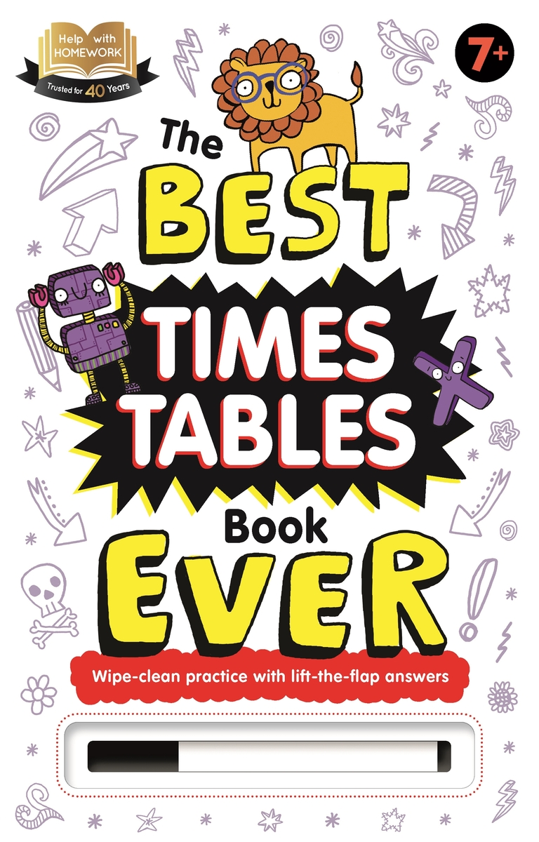 The Best Times Tables Book Ever: portada