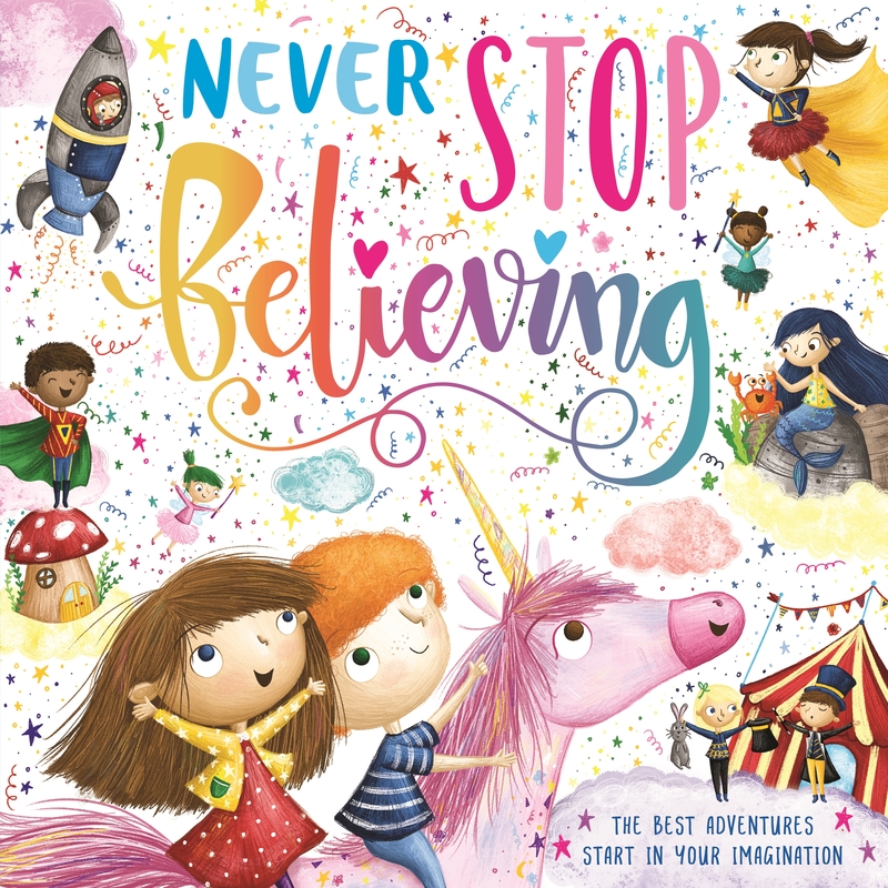 Never Stop Believing: portada