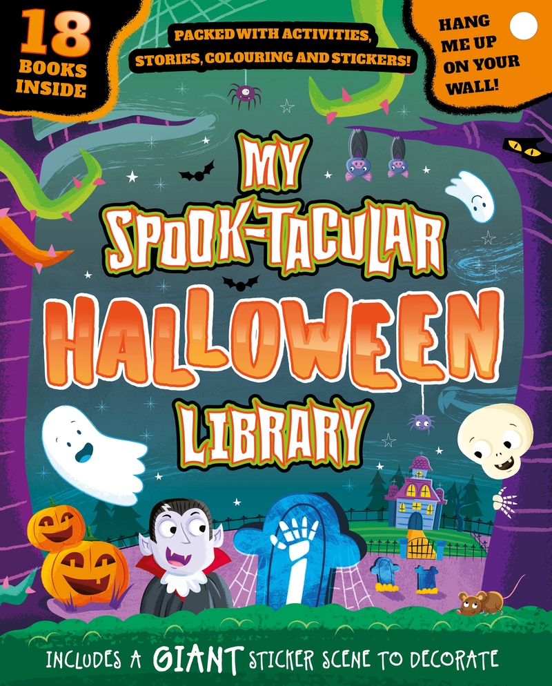 My Spook-tacular Halloween Library: portada