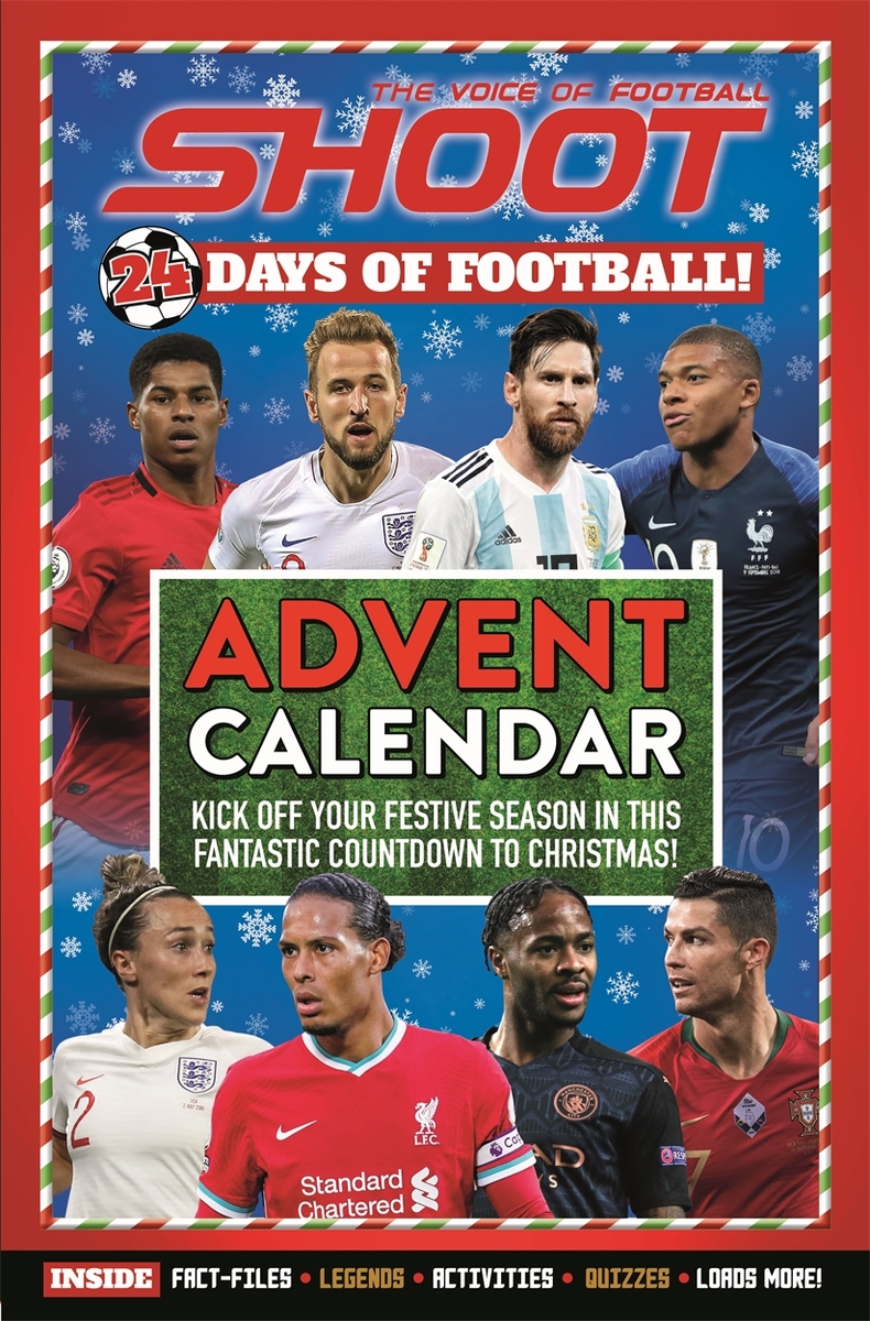 Shoot! La voz del fútbol. Calendario de adviento: portada