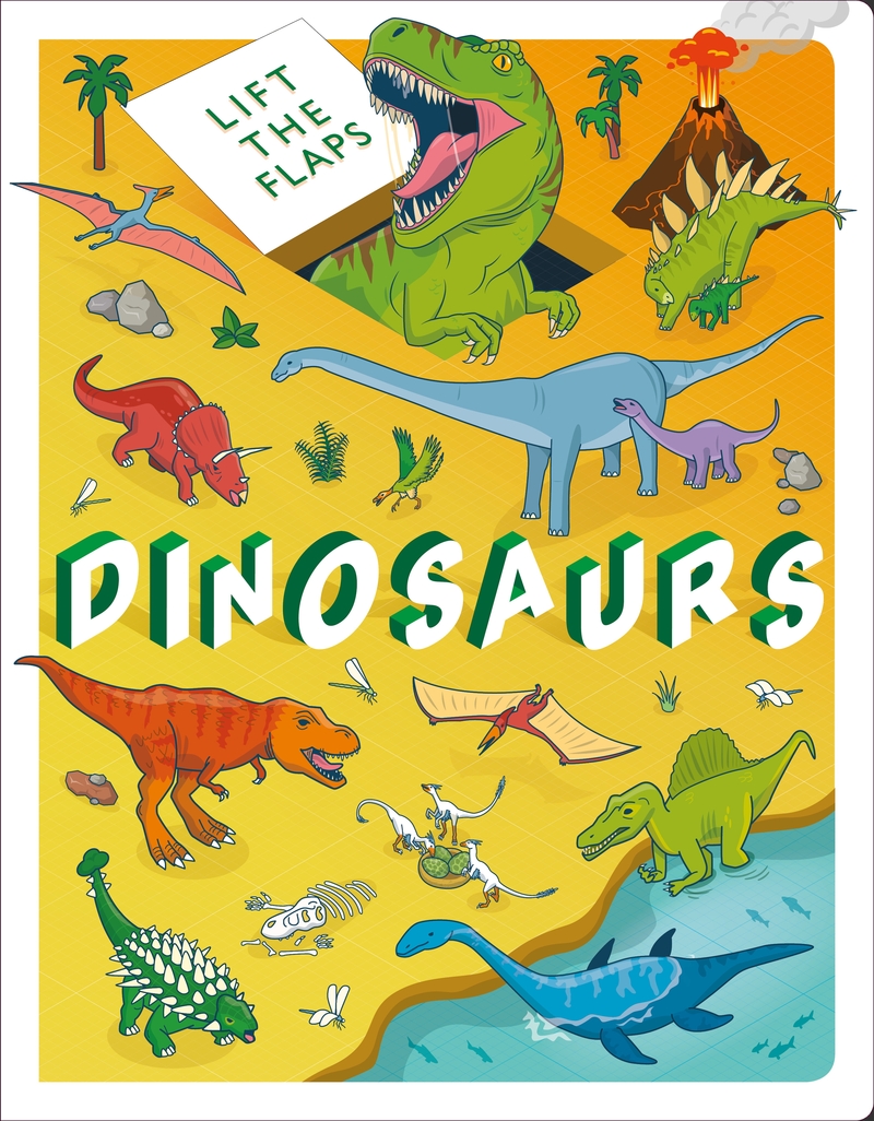 Dinosaurs: Lift The Flaps: portada