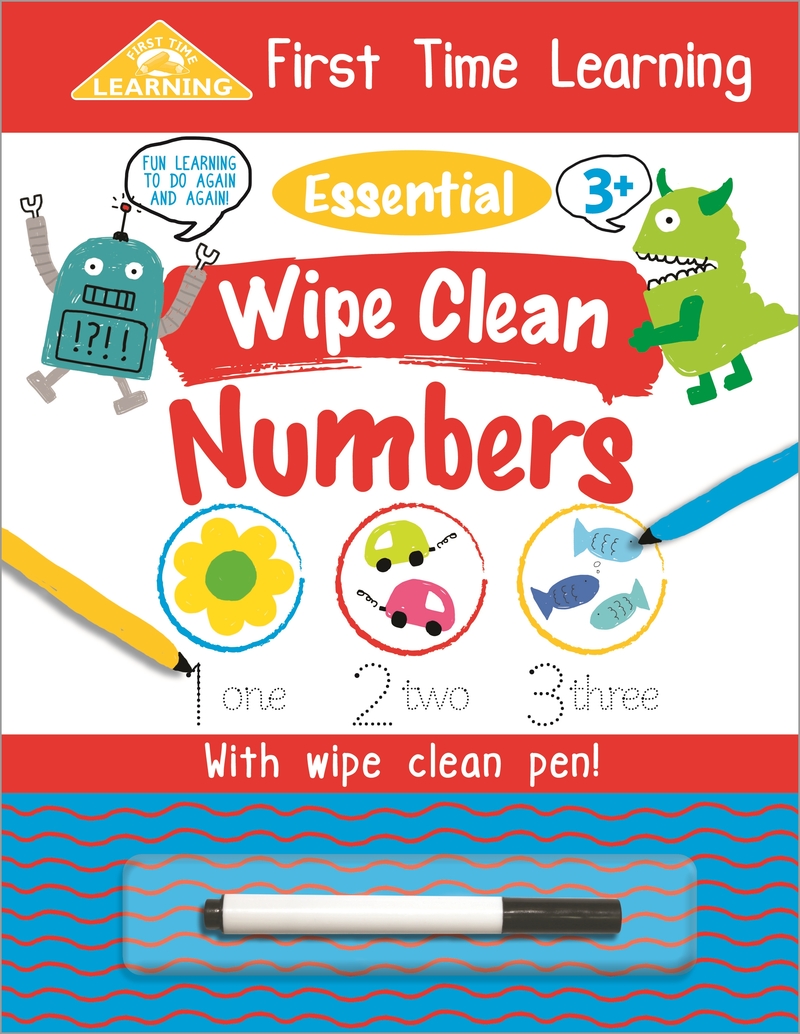 First Time Learning: Wipe Clean Numbers: portada