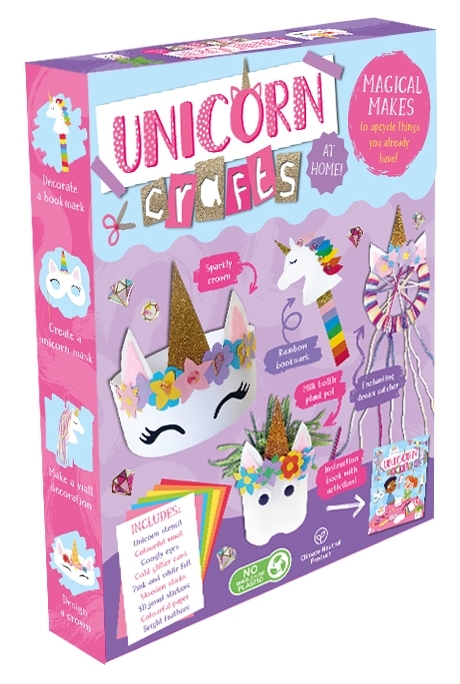 Unicorn Crafts at Home: portada