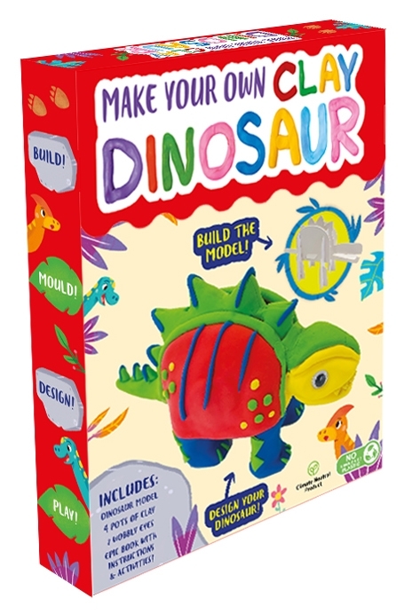 Make Your Own Clay Dinosaur: portada