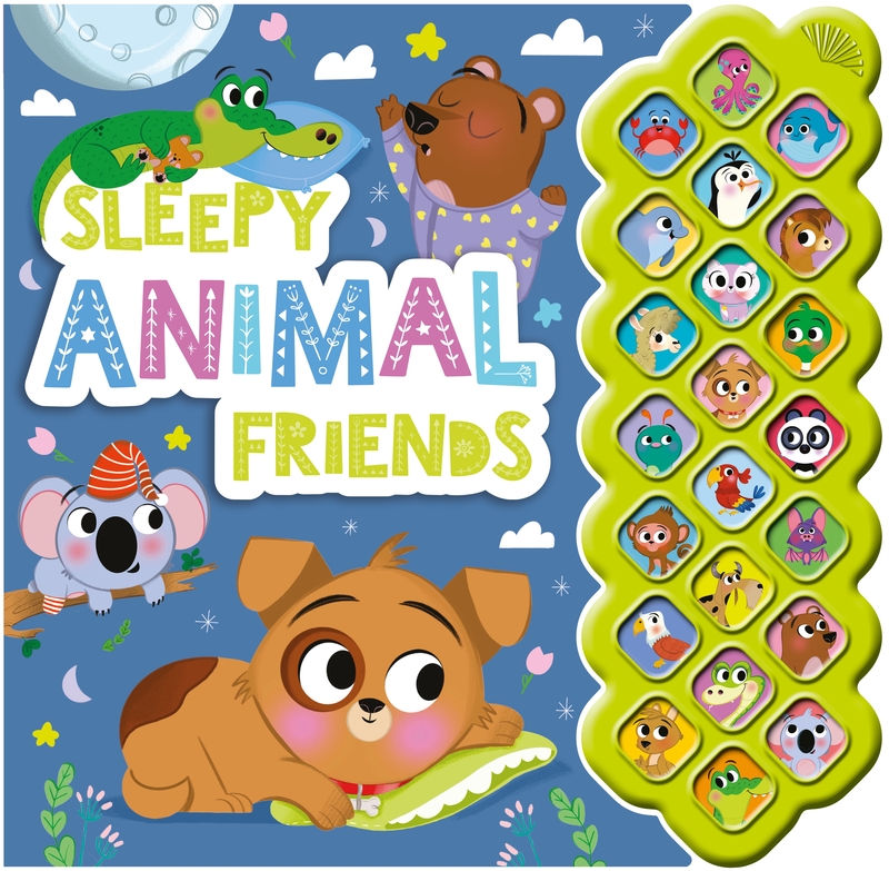 Shiny Sounds: Sleepy Animal Friends: portada