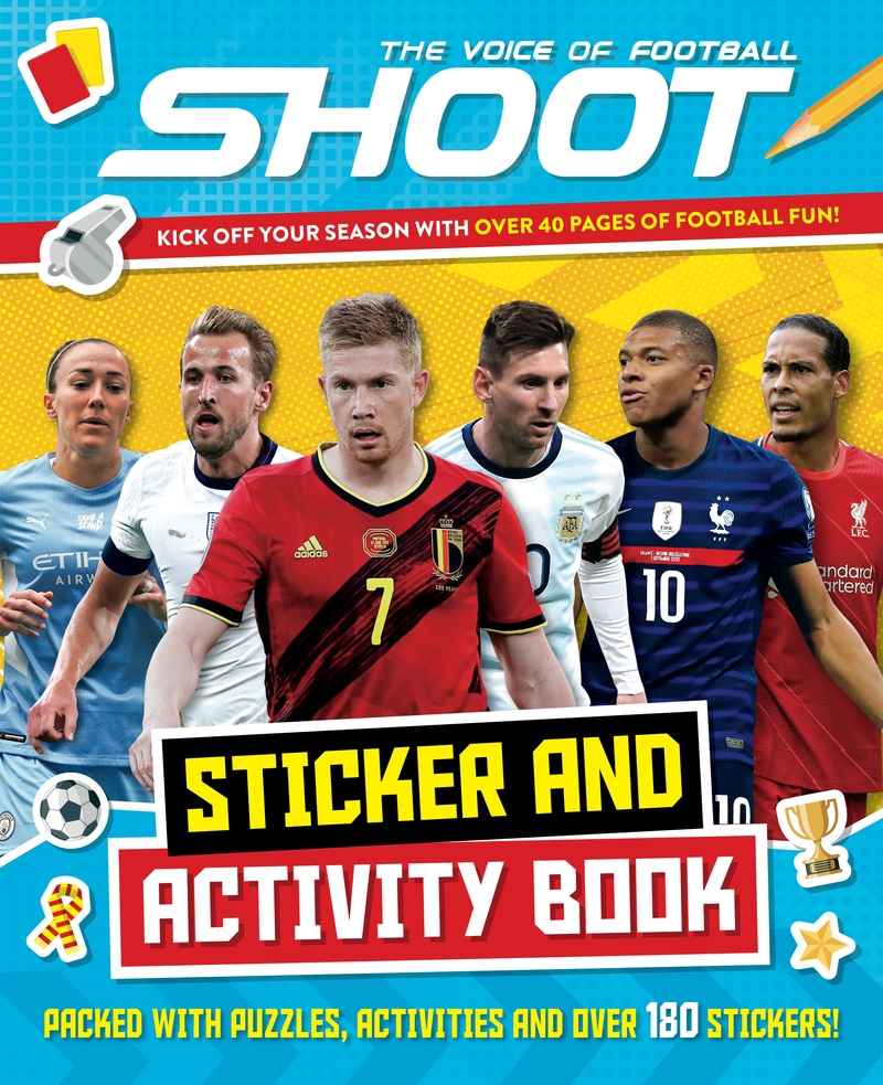 Shoot. Sticker and Activity Book: portada