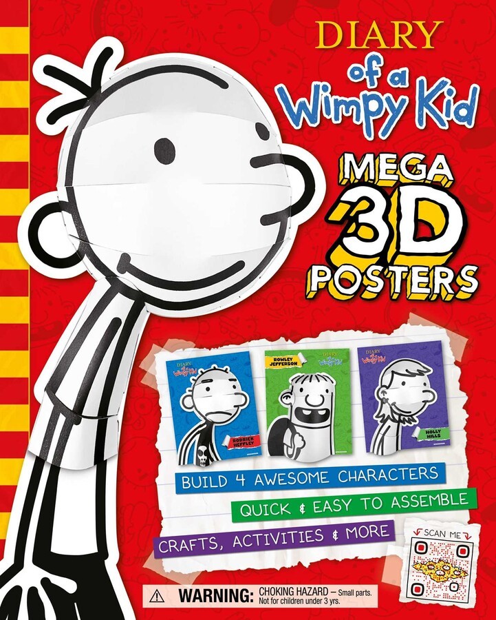 Diary of a Wimpy Kid: Pop Heads - 3D Crafts: portada