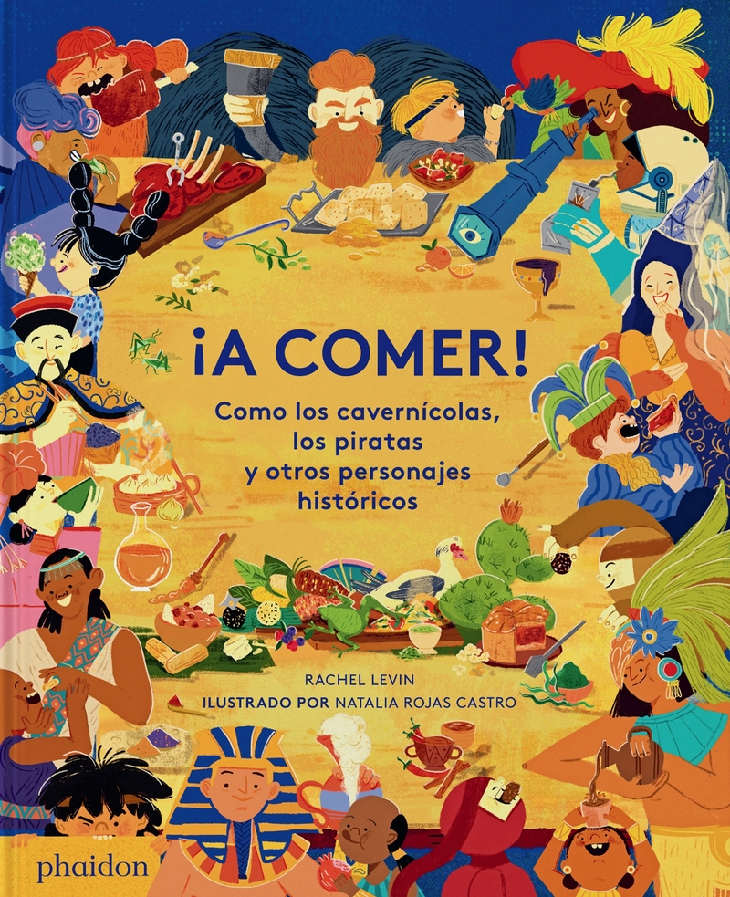 ESP A comer! Como los caverncolas, los piratas: portada