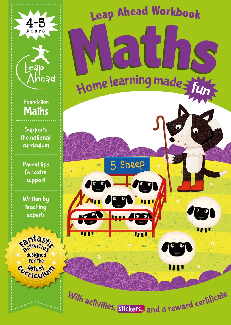 Leap Ahead: 4-5 Years Maths: portada