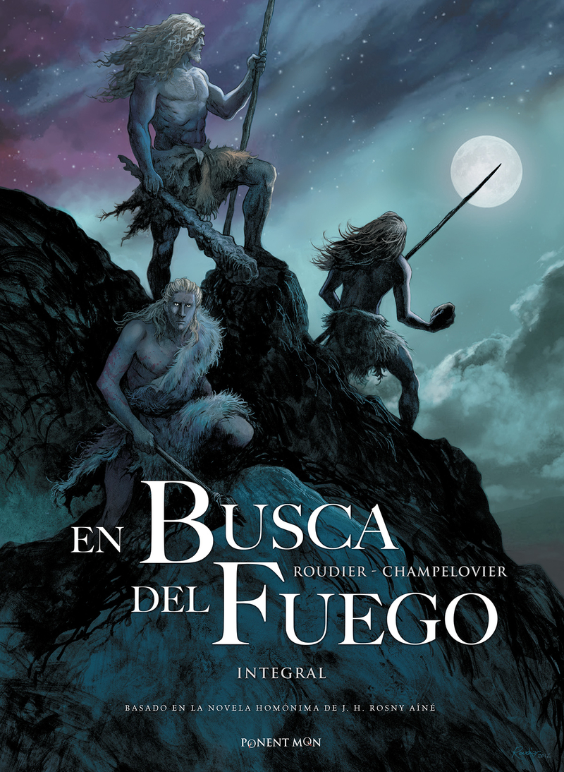 En busca del fuego: portada