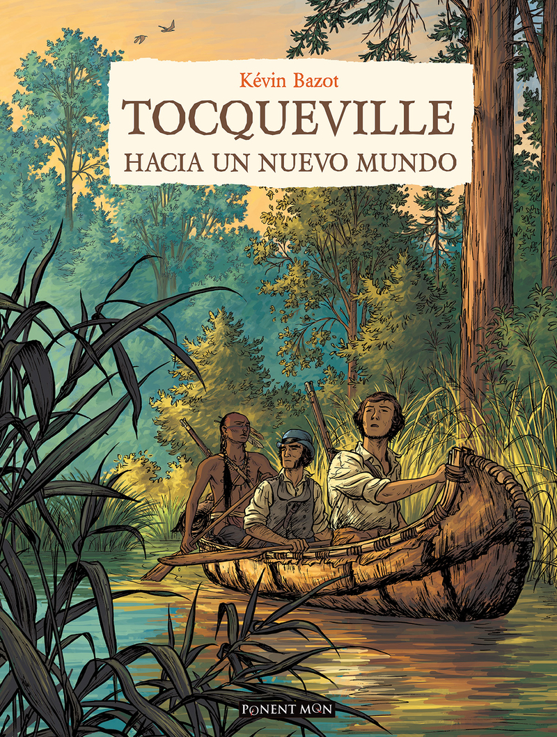 Tocqueville - hacia un nuevo mundo: portada