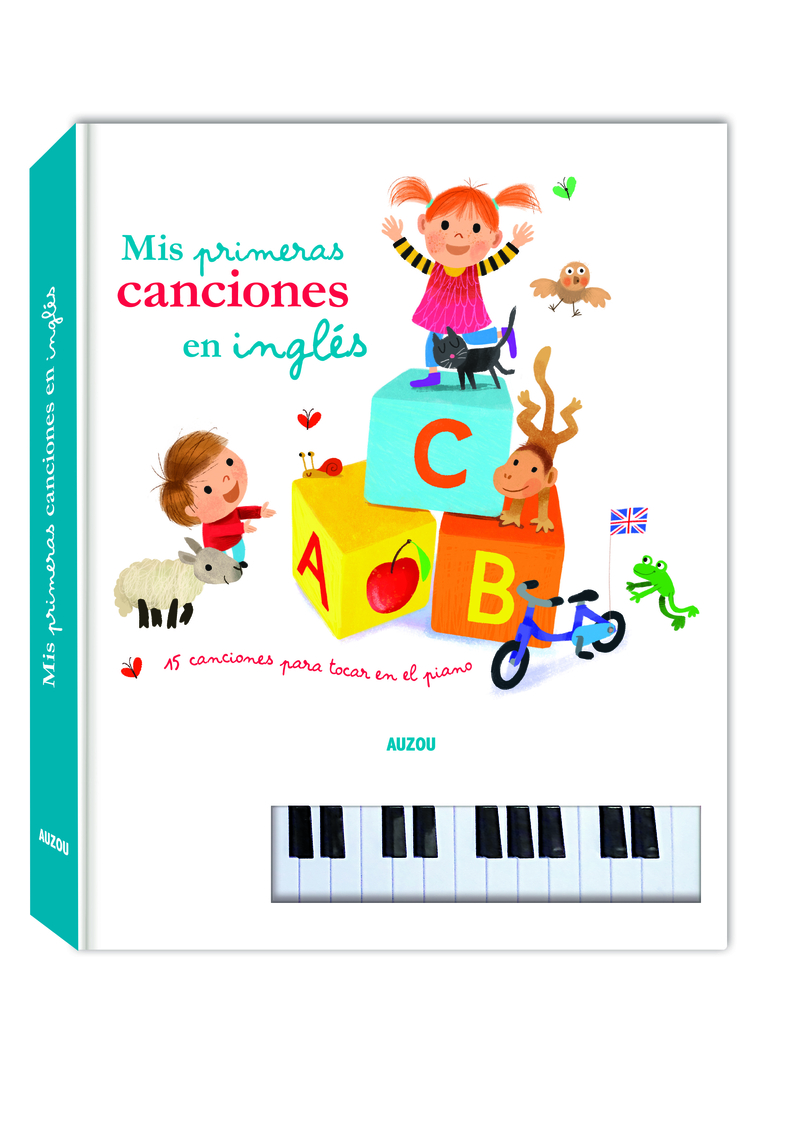 LIBRO PIANO. MIS PRIMERAS CANCIONES EN INGLÉS: portada