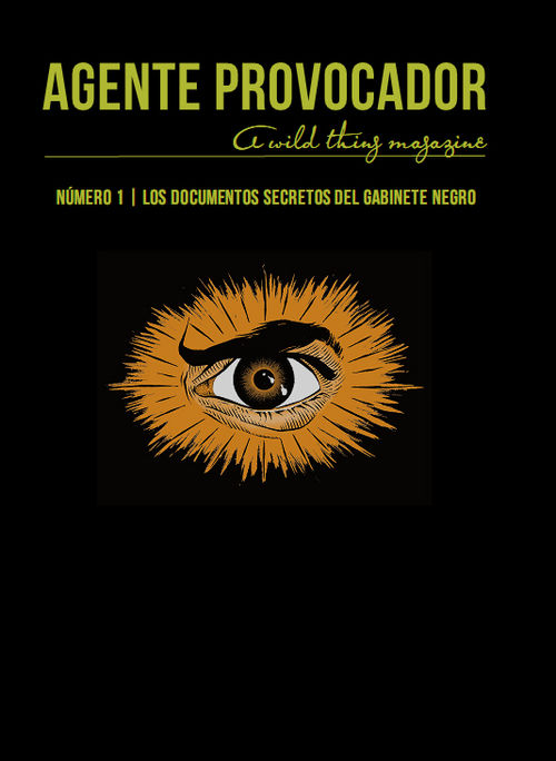 AGENTE PROVOCADOR (A WILD THING MAGAZINE) Nº1: portada
