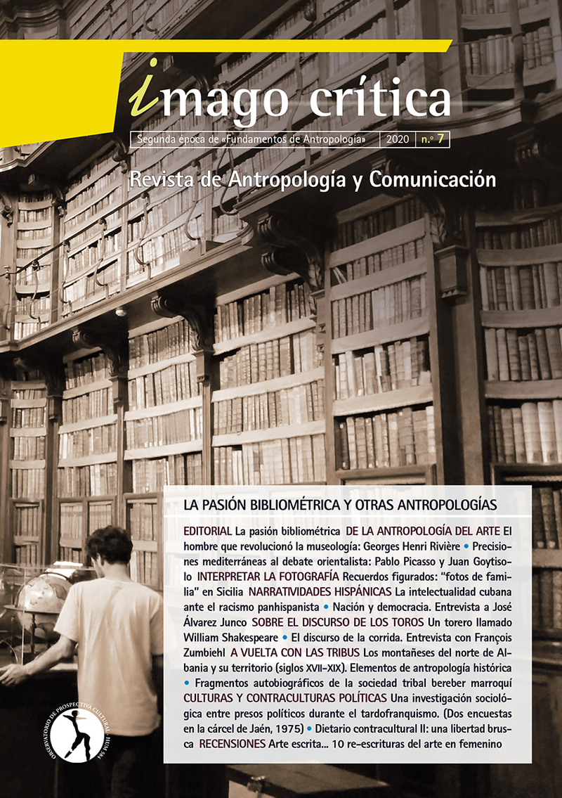 IMAGO CRÍTICA Nº 7 2020: portada