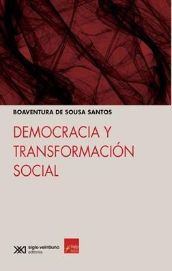 DEMOCRACIA Y TRANSFORMACION SOCIAL: portada