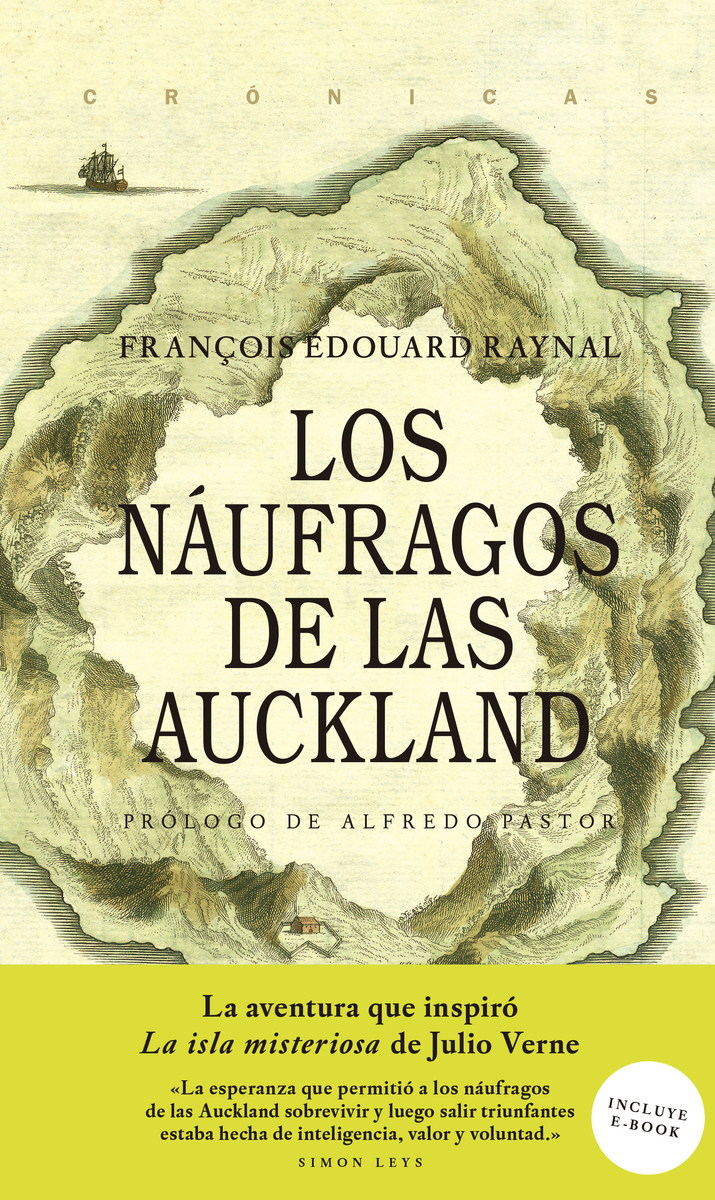 Los nufragos de las Auckland: portada