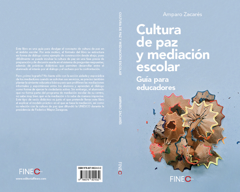 Cultura de paz y mediación escolar: portada