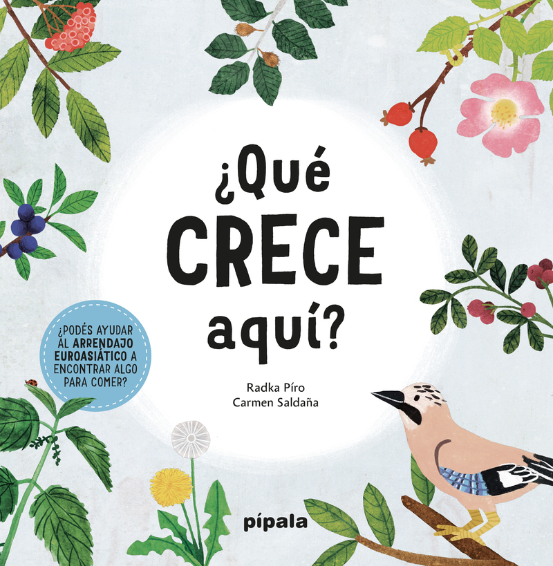 ¿Qué crece aquí?: portada