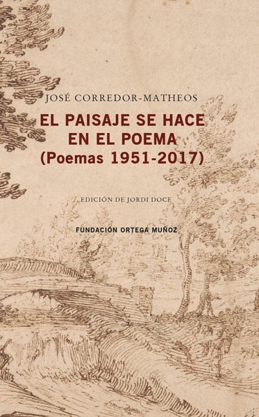 EL PAISAJE SE HACE EN EL POEMA: portada