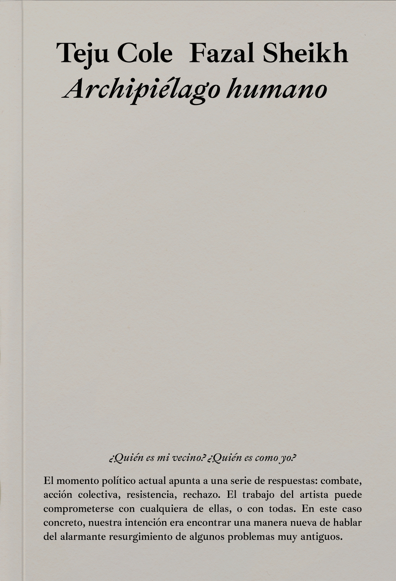Archipiélago humano: portada