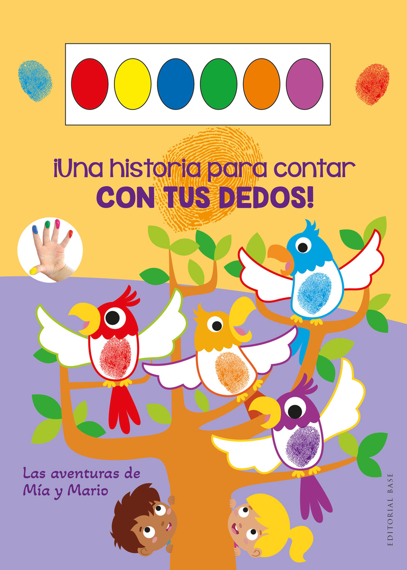 UNA HISTORIA PARA CONTAR CON TUS DEDOS. MÍA Y MARIO: portada