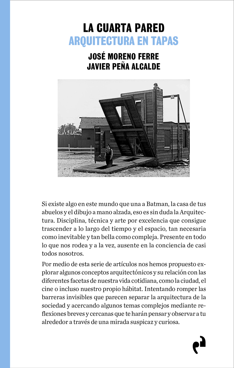 LA CUARTA PARED: portada