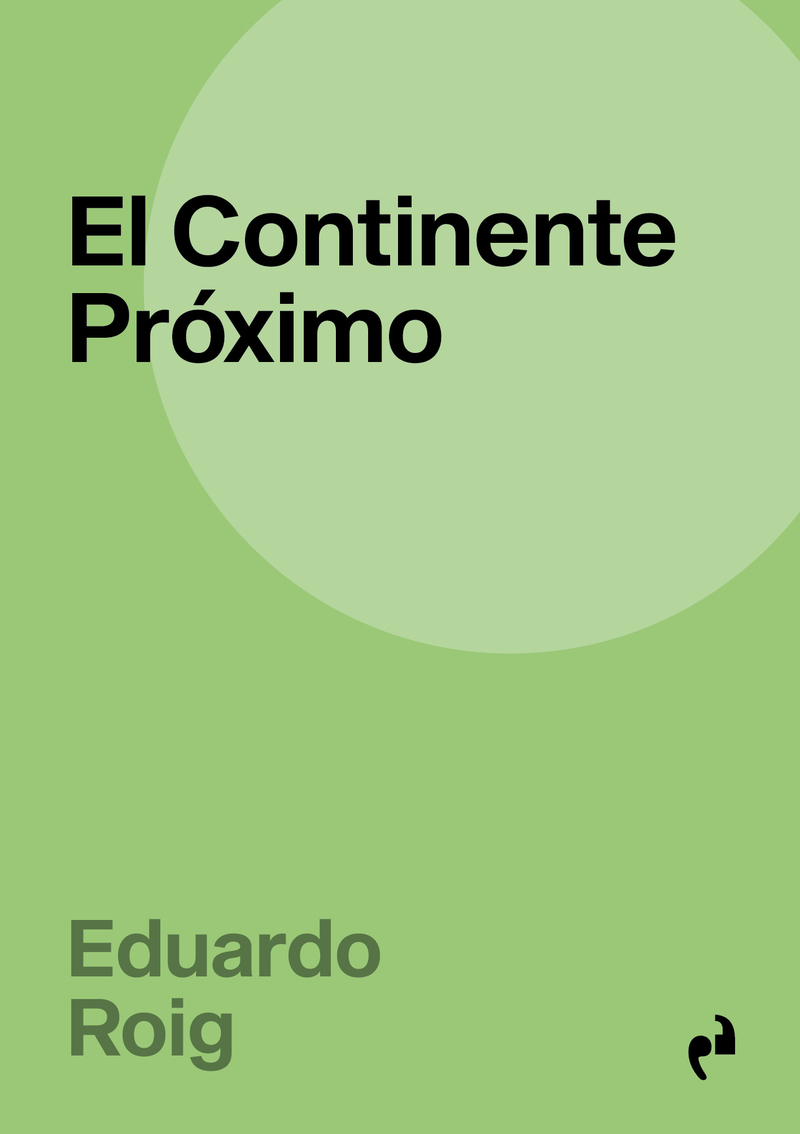 EL CONTINENTE PRÓXIMO: portada