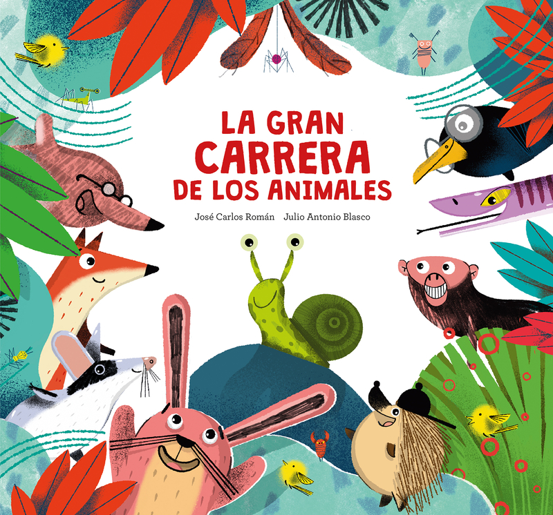 La gran carrera de los animales: portada