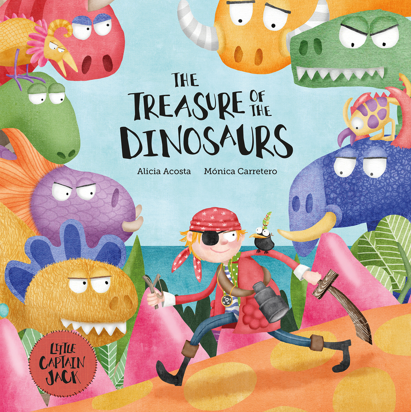 The Treasure of the Dinosaurs: portada